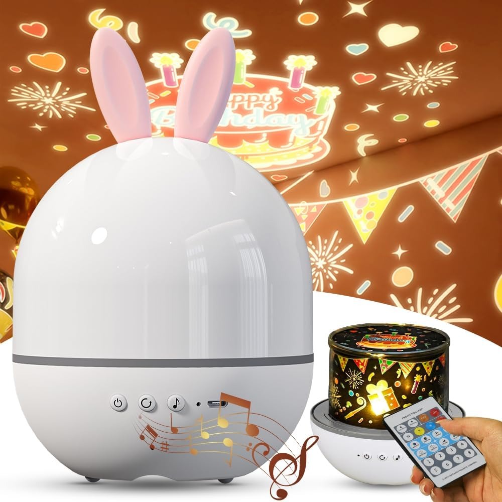 Rabbit Starry Projector Light