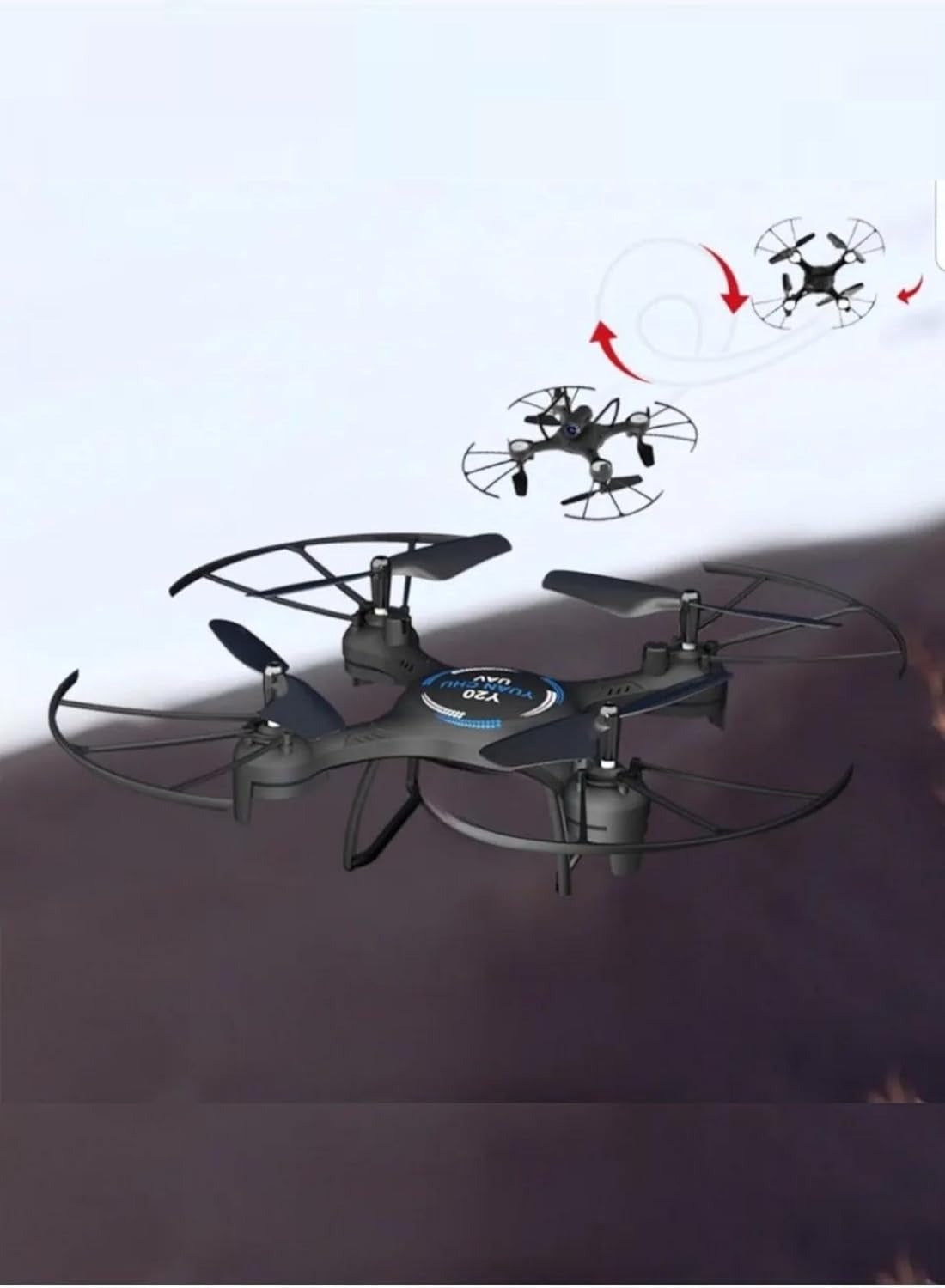 RC Drone with One Key Return